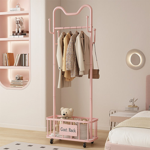 衣架落地卧室挂衣架可移动家用