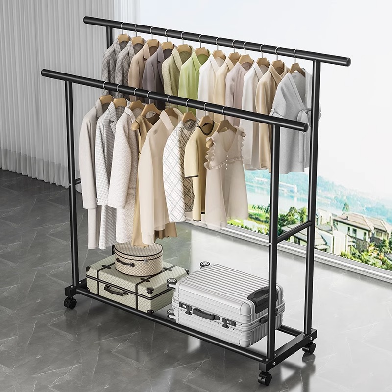 简易衣帽架落地室内卧室