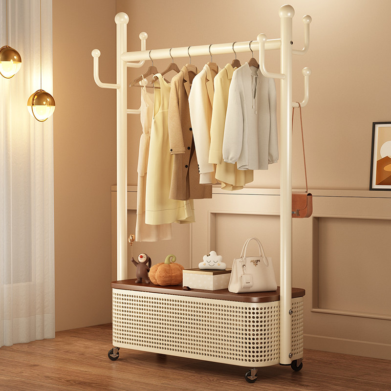 【巨粗32管】挂衣架落地卧室家用