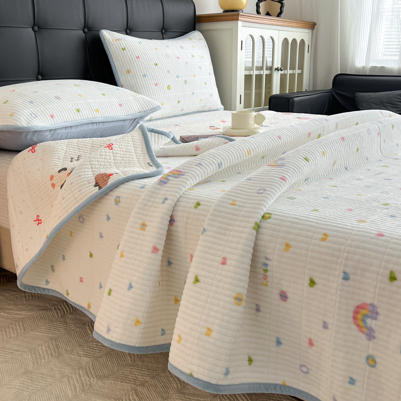 绒床盖双面两用有态度