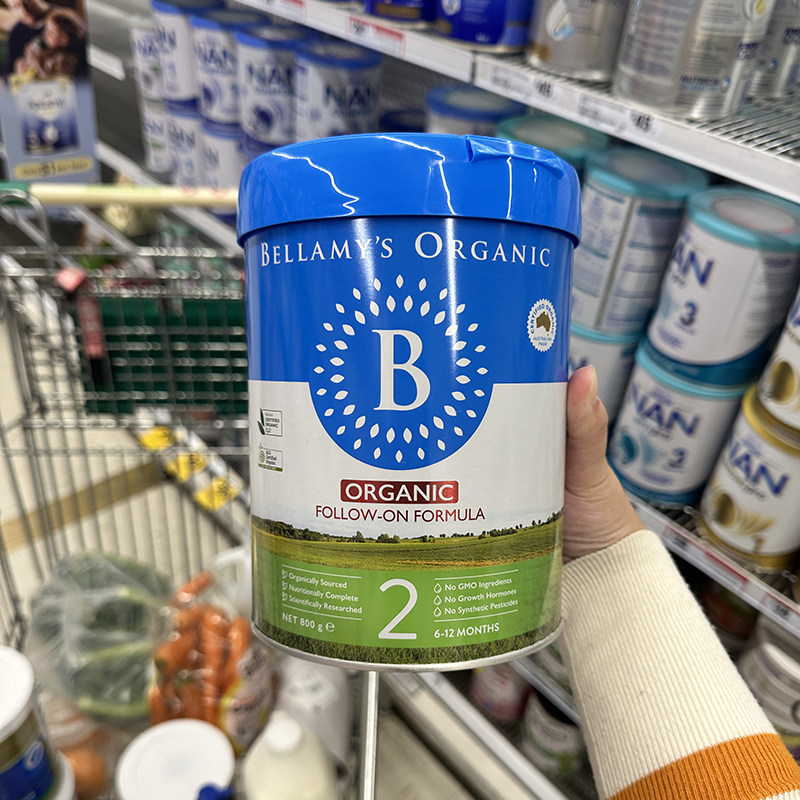澳洲直邮贝拉米(Bellamy's)经典有机2.0 一段二段三段四段800g