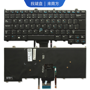 E7420 背光 Latitude 适用更换 E7440 笔记本键盘更换 戴尔 E7240