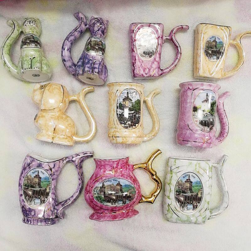 Hot spring cup Ceramic hot spring cup The handle is a straw Travel Memorial Lightly activity End Replyin the Tableware , Cup/Cups/Kettle , Straw Cup  category - from Buy2taobao.com to provide professional Taobao agent buy service