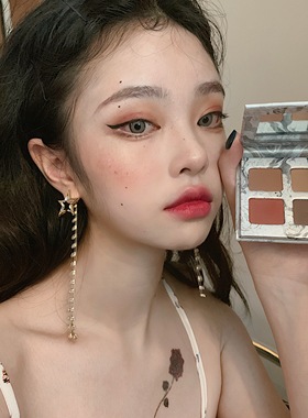 FORGET SOROW迷幻慕斯大理石ins小巧便携秋冬眼影盘香奶奶268亚光