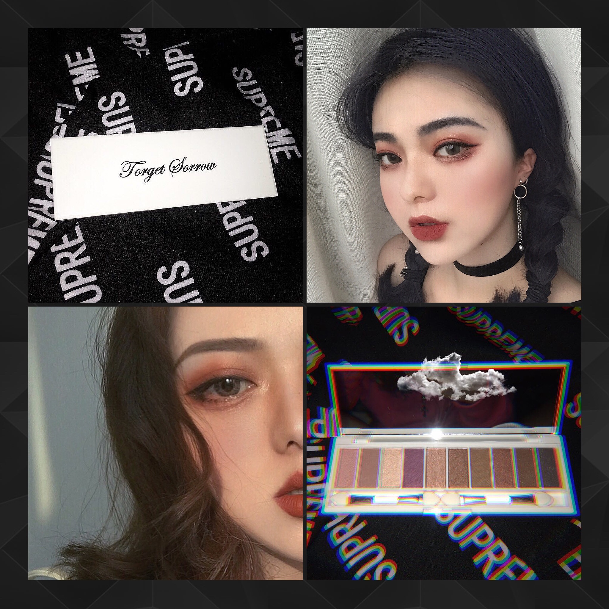 FORGETSORROW眼影盘超火仙女