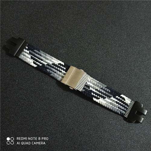 适配卡西欧PRW-6100/3000/3100/6000尼龙表带 卡西欧prw6100y配件