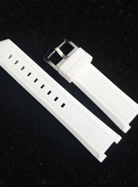 力亮表业卡西欧机械表EFK-100硅胶表带efk100防水硅胶表带配件男