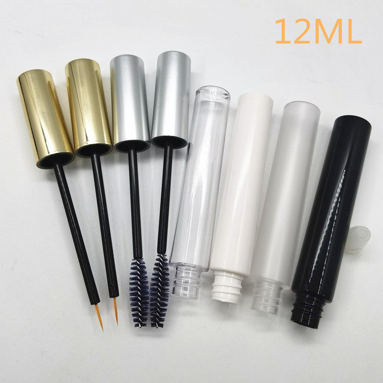 可印LOGO大号塑料睫毛管12ML睫毛膏眼线 DIY生眉精华素液体空瓶子