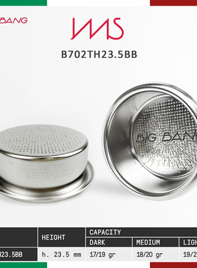 IMS竞赛级粉碗EBFH/EBSF/ONE/BigBang/Baristapro意大利原装正品
