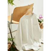 NORYBRAND三针五线3.0口袋基础长袖 TEE 宽松休闲打底简约舒适百搭