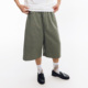 通勤休闲宽松短裤 NORYBRAND 简约百搭廓形六分格子裤