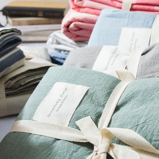 速发纯棉水洗棉单件10被5棉1.全0单老粗布宿舍单人床笠三件套