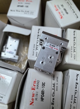 新时代平型气爪HP04-10CHP04R-10C-16C-20C-8C手指气缸HP04L系列