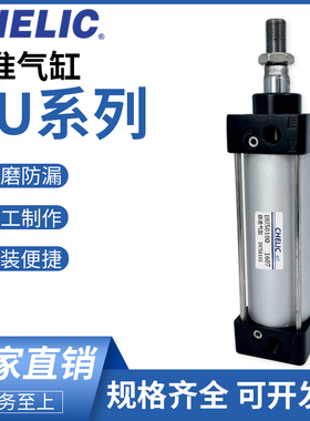 气立可标准气缸DU/DUD/DUL/40/50/63/80/100/125/160/200-FA-FB-Y