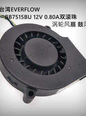 金钱豹CPU散热2U 1150/1155/1366/2011/1156/1151涡轮7515风扇