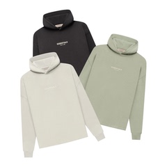 阿伦777 Fear Of God Essentials 22SS Relaxed直筒下摆卫衣帽衫