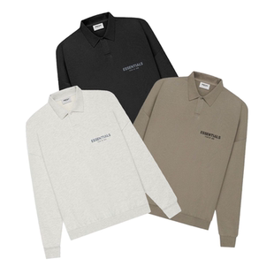 God FOG Essentials 阿伦777 Polo衫 20FW背标字母长袖 男 Fear