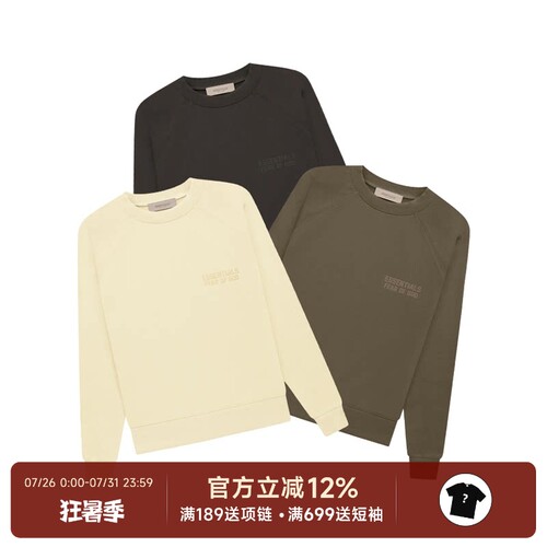 Essentials22FW圆领卫衣