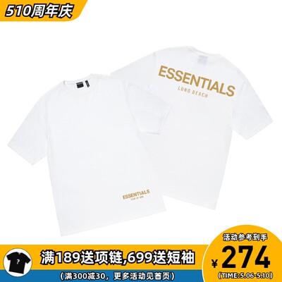 Essentials19SS长滩限定短袖