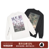 Fear Essentials 阿伦777 God FOG 19FW相片花卉长袖 T恤情侣