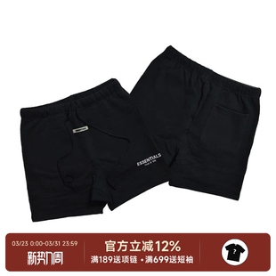God FOG Essentials 阿伦777 休闲裤 19SS字母logo棉短裤 Fear