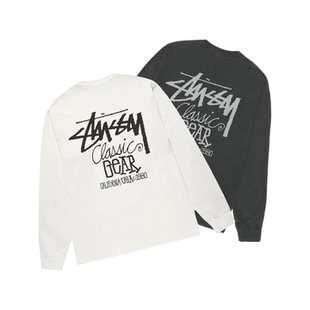 Gear Classic Tee T恤男女 阿伦777 25FW水洗螺纹长袖 Stussy