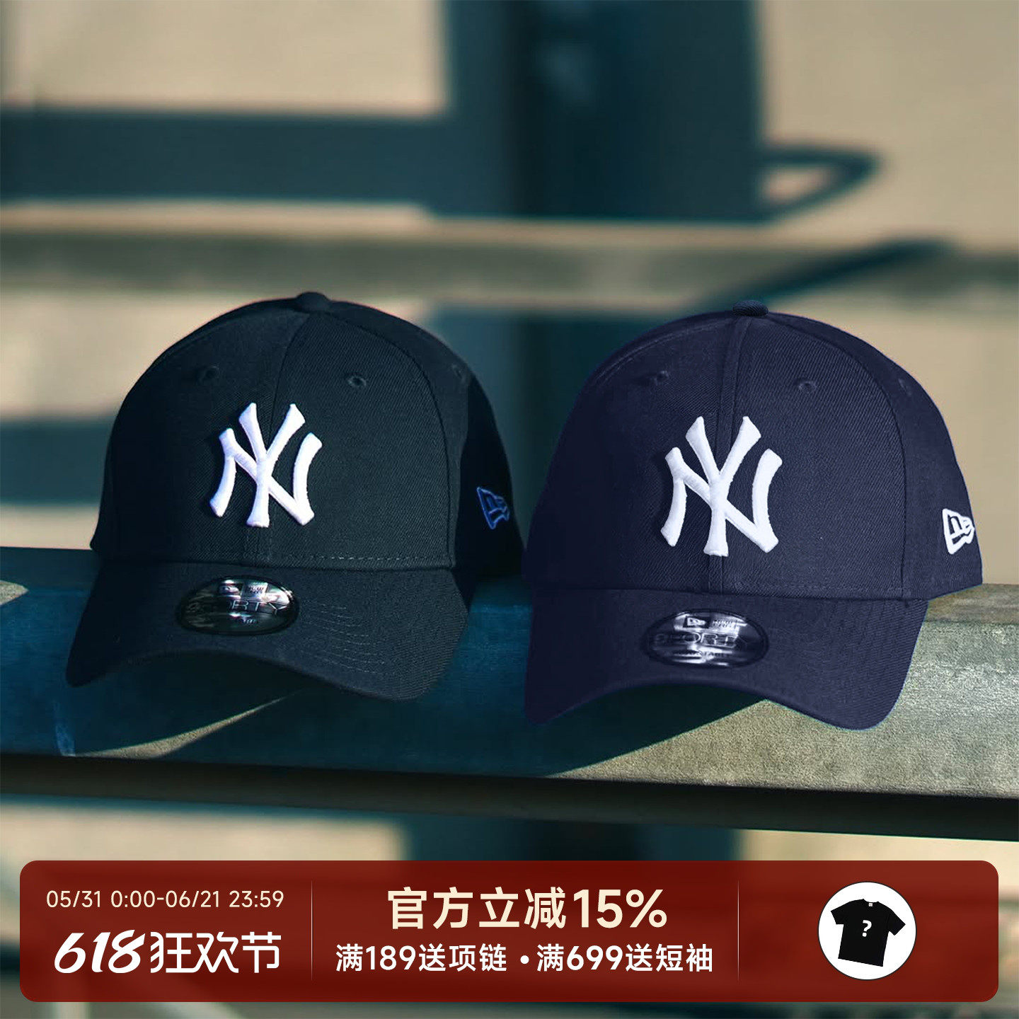 正品现货NewEra纽亦华MLB联名帽子940硬顶NY刺绣棒球帽鸭舌帽男女