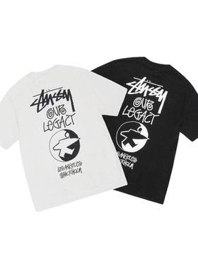阿伦777 Stussy x Our Legacy联名SS25 Surfman Tee水洗短袖T恤男