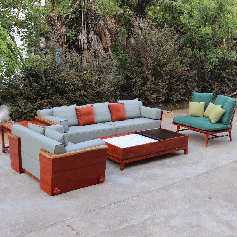 大果紫檀中式琴瑟沙发椅定制