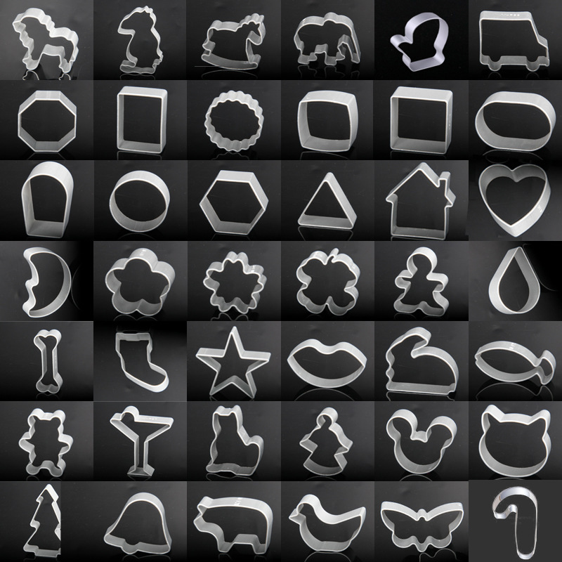 立体卡通饼干模 饼干印 烘焙工具 曲奇饼干DIY模具 慕斯圈凤梨酥