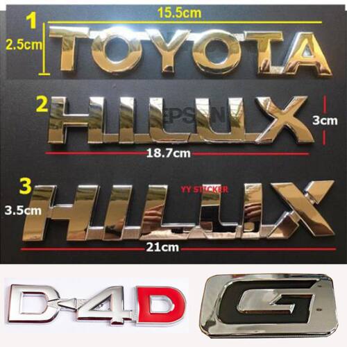 丰田海拉克斯HILUX标志GR运动标