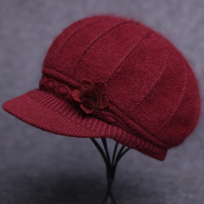 中老年人冬天帽子女保暖盆帽兔毛老太太毛线帽冬季老人奶奶妈妈帽,服饰配件/皮带/帽子/围巾,帽子,淘宝优惠券,粉丝福利购,淘宝优惠卷