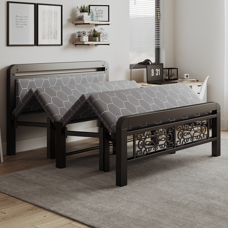 免安装折叠床单人双人床