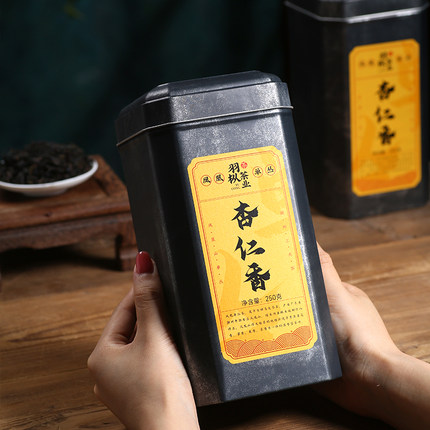 羽枞茗物杏仁香凤凰单丛茶正宗潮州单枞高山炭焙浓香型茶叶礼盒装