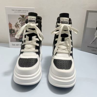 隐形增高15CM时尚休闲小白鞋