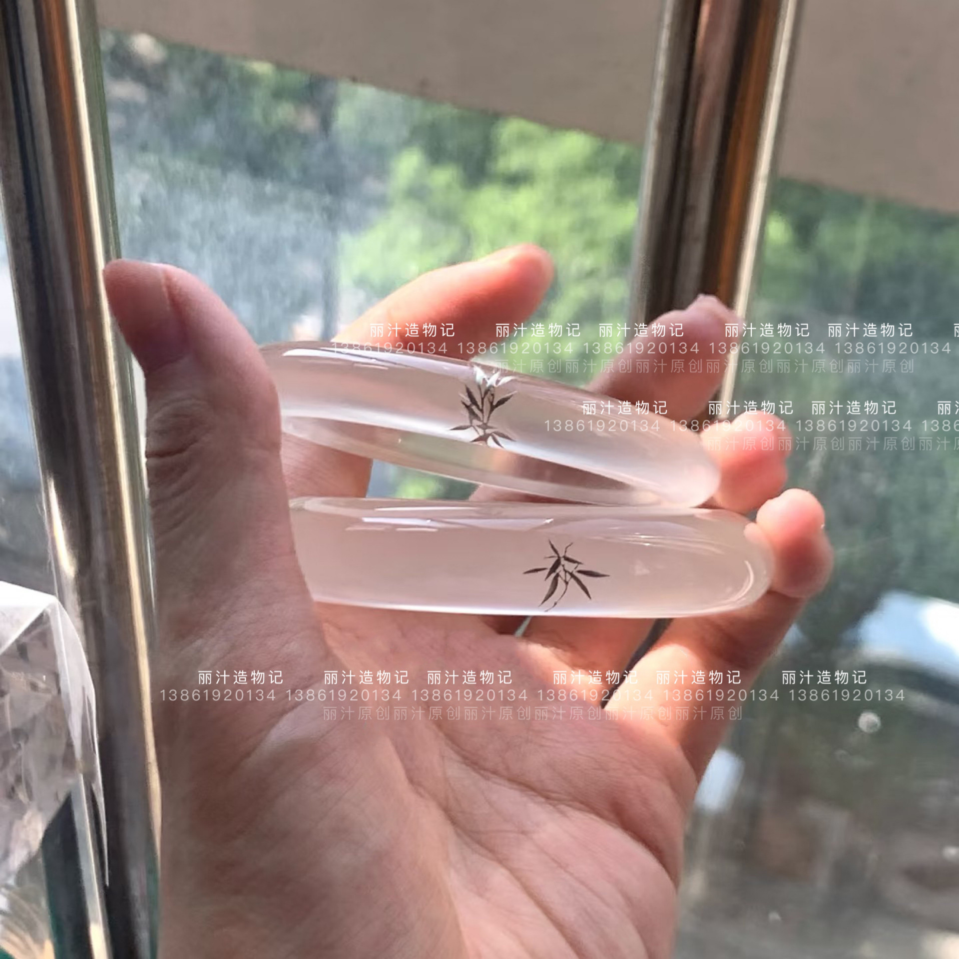 母乳冰镯与银竹断奶手镯超好看