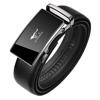 七匹狼商务自动扣腰带男士新时尚