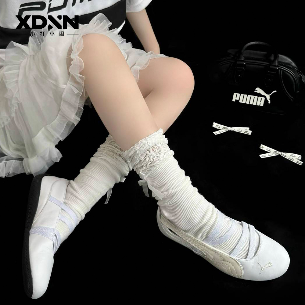 PUMA彪马 Speedcat ballet rose同款百搭休闲鞋薄底鞋女款芭蕾鞋.