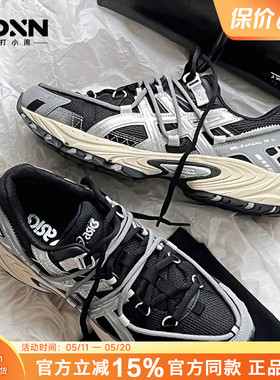 ASICS亚瑟士KAHANA TR V2 户外机能黑色正品男鞋跑步鞋女鞋运动鞋