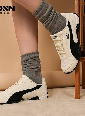 PUMA彪马Novacat Luxe麂皮女薄底鞋德训鞋男足球鞋休闲鞋.