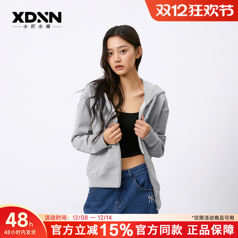 24新款女士休闲运动连帽外套