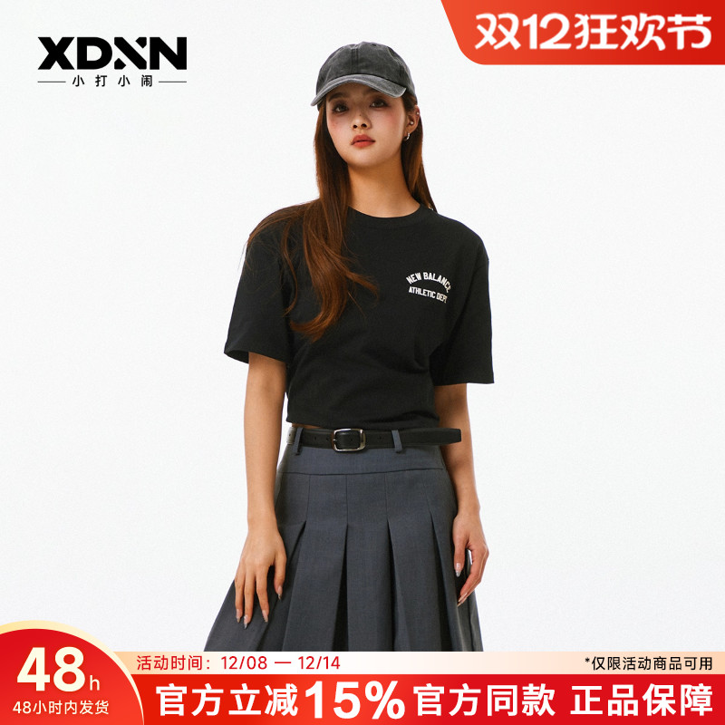 NB男女情侣宽松休闲短袖