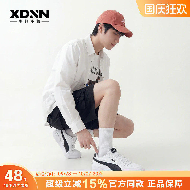 PUMA彪马Court Classic Clean经典透气女小白鞋休闲鞋男运动板鞋.图片