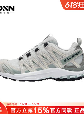 SALOMON萨洛蒙XA PRO 3D蓝白色户外徒步男运动越野跑步鞋477919
