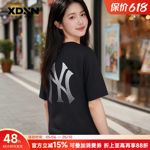MLB26夏季背后老花大Logo短袖