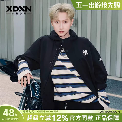 MLB情侣防风防泼水夹克外套