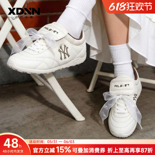 MLB春季女款时尚薄底鞋