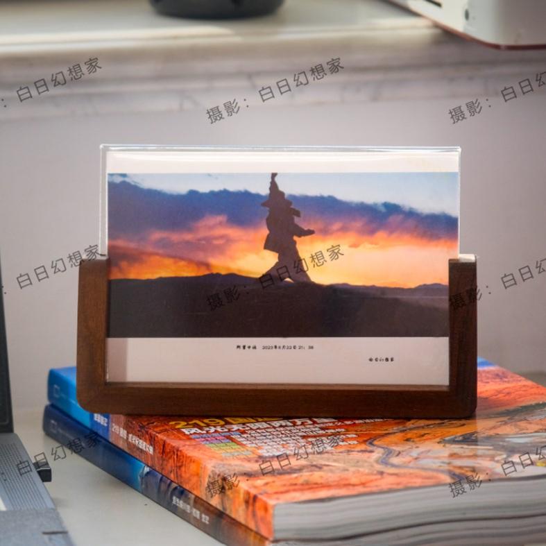 219国道风光人物桌面摆台画自制