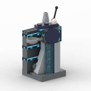 MOC积木复仇者塔英雄大厦战机飞行器拼装儿童航模模型玩具小颗粒