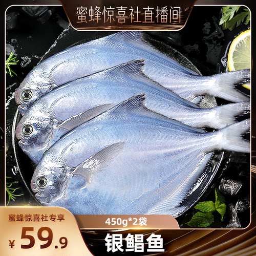 【魅力中国行-山东】银鲳鱼 450g*2袋